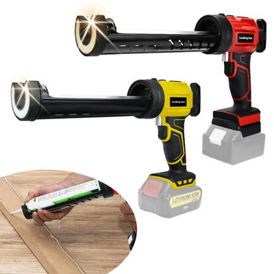 Pistolet à calfeutrer électrique, pistolet à colle pour verre, pour Makita/Dewalt, batterie Li-ion 18 V 20 V, sans fil, pour portes et fenêtres, outil de colle à coudre