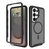 2 IN 1 Armor Shockproof Case For Samsung Galaxy S26 Ultra S26 Plus S26 For Magsafe Magnetic Wireless Charging Protectice Cover