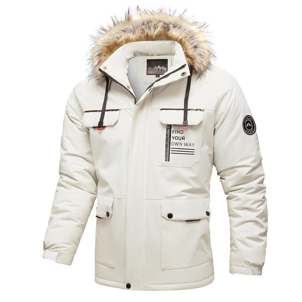 Casual jacket Parker coat foreign trade hooded jacket men's new waterproof hooded outdoor men's clothing