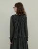 Nokeontencheu 251. Check Banding Sleeveless Dress _ Khaki
