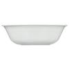 Madeline Embossed White Soup Cereal Bowls Lightweight Microwave Dishwasher Safe Triple Layer Strong Chip Crack Resistant
