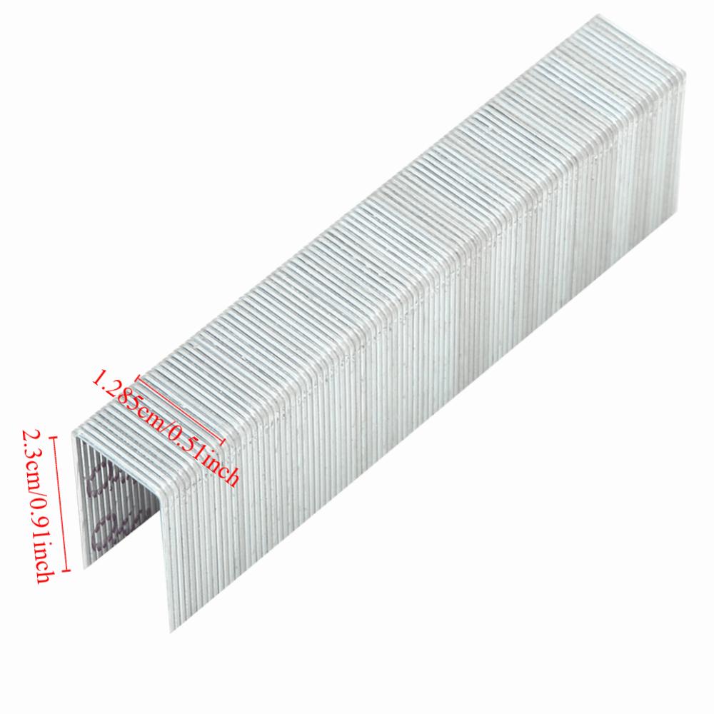 1000 Stück 23*12,85mm Heftklammer 23/23 Heavy Duty Heftklammer Langlebige 23/23 Heftklammer Buchheftung