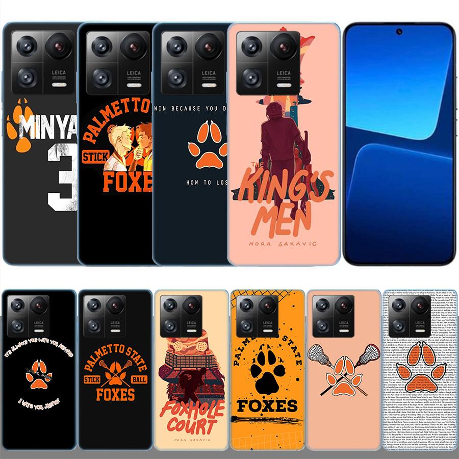 Andreil All for the Game Palmetto State Foxes Phone Case For Xiaomi 14 F7 Ultra Mi 15 Poco X7 X6 X5 Pro M6 M5 M5S F6 F5 F4 GT F3