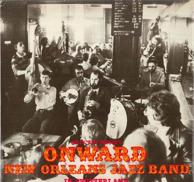 LP Record NEW ORLEANS JAZZ BAND - Colin Kid Dawson's Onward New Orlea LP82001 ONWARD Non Japan Jazz Used