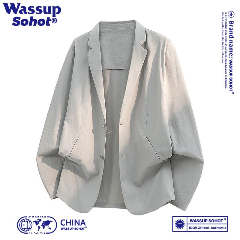 Мужской японский двубортный пиджак Sohot 3XL