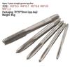 Seven-Piece M3-M12 Hand Tap Set with Square Handle for Internal Threading