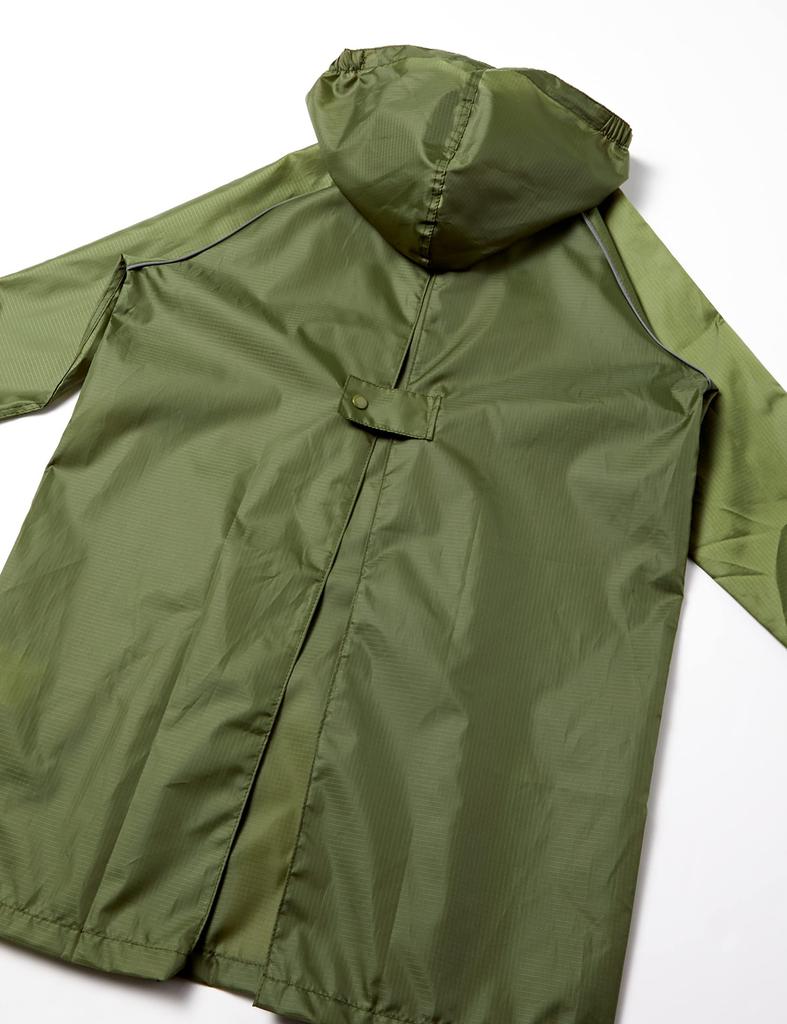 Raincoat Rain Parka Khaki 130cm [Outdoor Products]