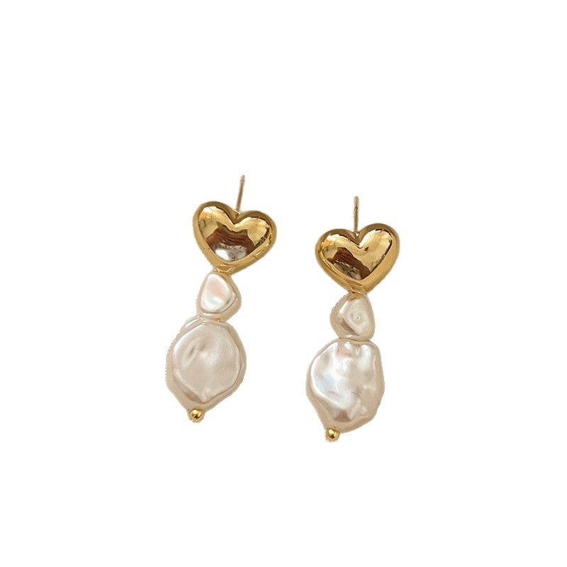 Pearl Earrings Women's High-end Earrings Ear Jewelry High-end Stud Earrings Niche Design Light Luxury