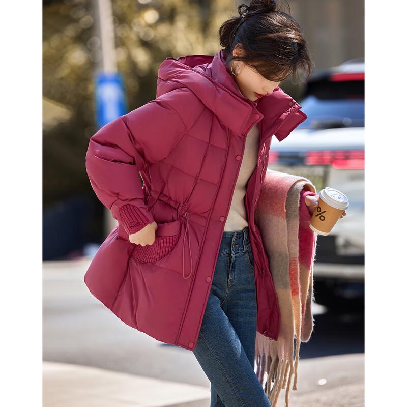 

Элегантный женский пуховик средней длины Sisui Nianhua XL