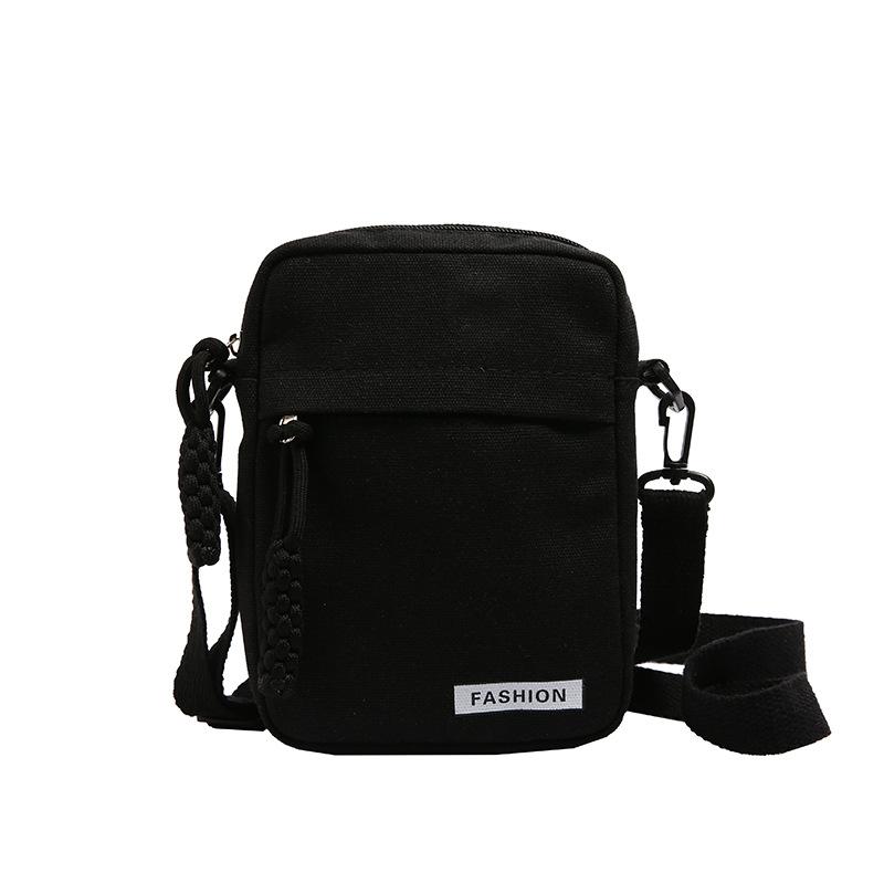 Small bag new casual and lightweight Oxford cloth shoulder bag fashion Korean version sports mobile phone bag mini messenger bag tide
