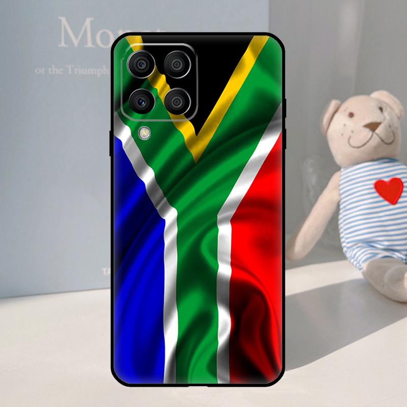 South Africa Flag For Samsung Galaxy M12 M32 M52 M31 M55 M15 M11 M21 M13 M33 M35 M53 M14 M34 M54 M06 M16 Case