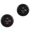 Seats Switch Rocker Hi/Low Off Round Heated 12V 1Pc