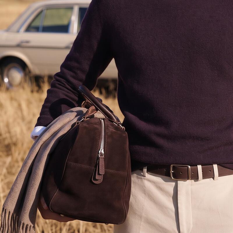 Antonio Luxury Yak Wool & Lambswool Crewneck Sweater