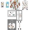Lebhafte 37 Stück We Bare Bears Wasserdichte Graffiti-Aufkleber für Gepäck und Elektronik