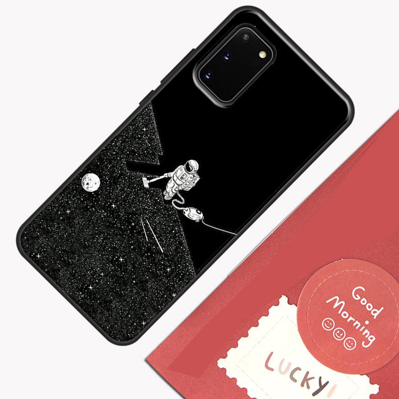 Astronaut Star Space Phone Case For Samsung Galaxy S24 S26 Ultra S20 S21 S22 S23 S25 Plus S10 S25 FE Cover Shell