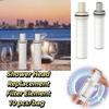 10 Pcs/bag Filter Element Water Purifying Filter Element Chlorine Removal Filter  Handheld Shower