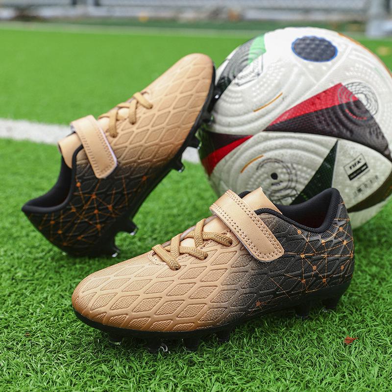 Children's football shoes spikes male and female primary and secondary school students competition training shoes wear-resistant football shoes male