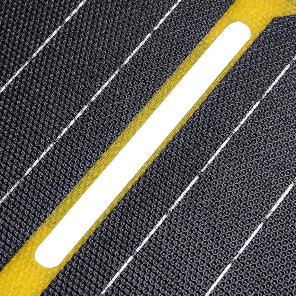 Solar Panel Charger Monocrystalline Silicone ETFE 4 Folding Super Slim Double Type C Solar Charger for Laptops Phones