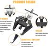 Battery Terminal And Wiper Arm Puller Tools, Heavy-Duty Arm Bearing Remover Puller Repair Tool, Windshield Wiper Arm Removal Tool