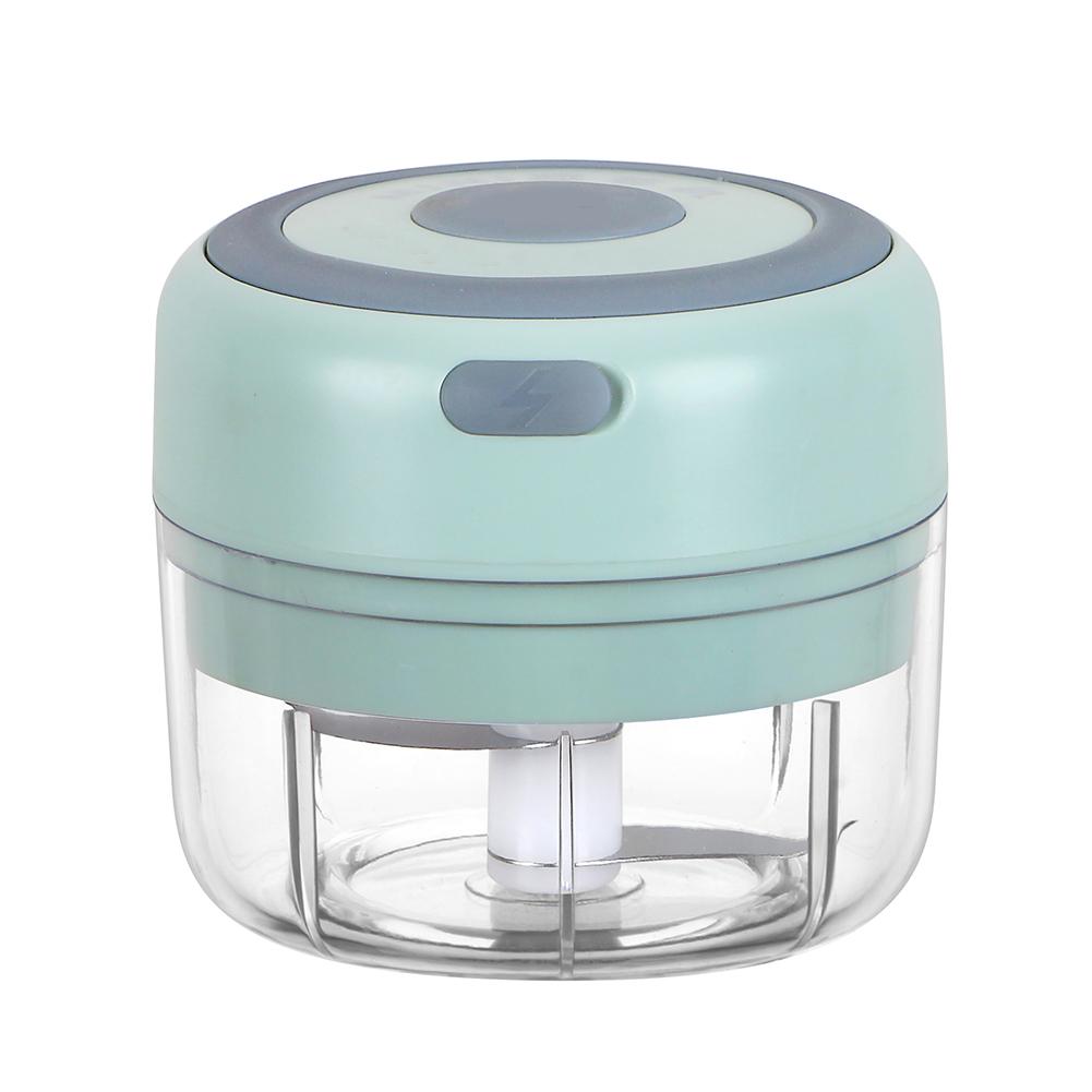 Electric Garlic Chopper, Mini Portable Veggie Chopper, 100ML/250ML USB Vegetable Onion Processor With Magnetic Safety Lock For Ginger Fruit Meat Chili