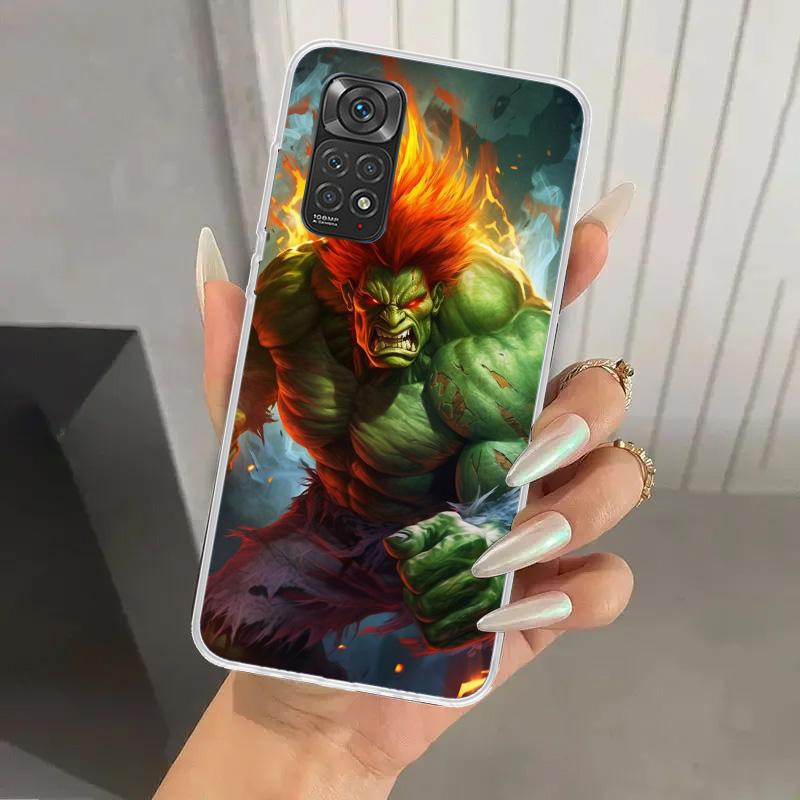 Game S-Street F-FighterS Phone Case for Xiaomi Redmi Note 15 14 14S 13 12S 12 Pro 11S 11 Plus 11T 11E 10S Soft Funda Print Shell