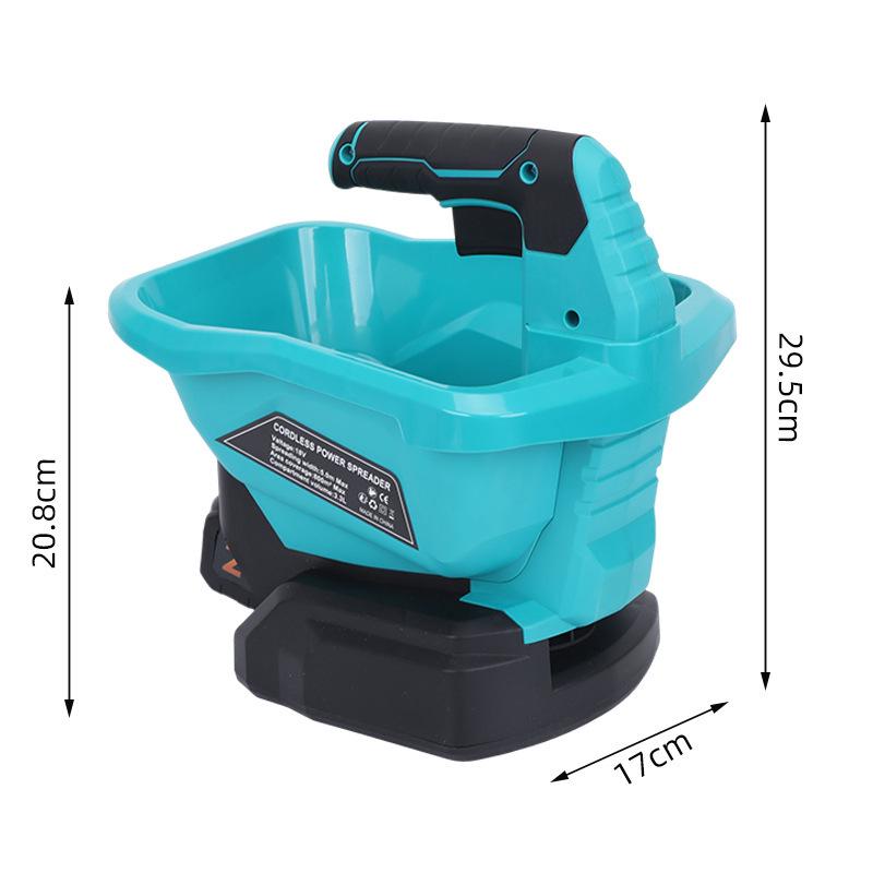 Handheld Agricultural Seeder with Large Capacity for Fertilizer and Seeds, Suitable for Soybean and Vegetable Plots