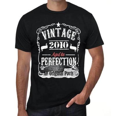 T-shirt Homme Pièces Entièrement Originales Vieilli à la Perfection 2010 14e Anniversaire