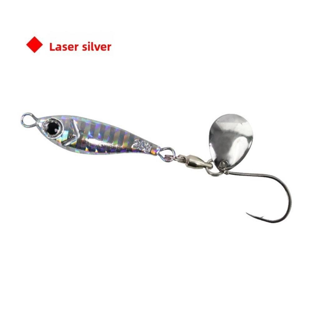 2pcs Jigging Fishing Lure fishing Hook Spinnerbait Cast Shore Cast Lure  Pike Fishing