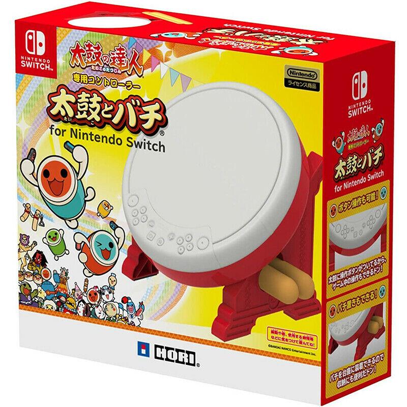 

Набор Nintendo Switch HORI TAIKO NO TATSUJIN Drum & BACHI для Switch ЯПОНИЯ