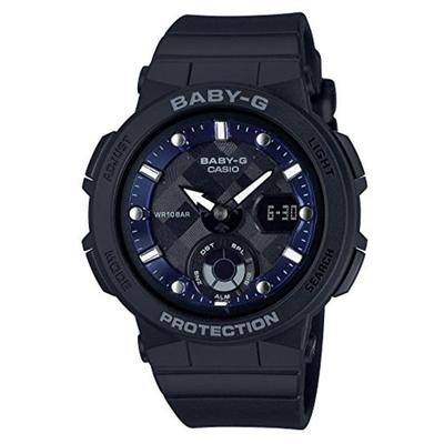 Watch Baby-G BEACH TRAVELER BGA-250-1AJF Women's Black NEW from Japan