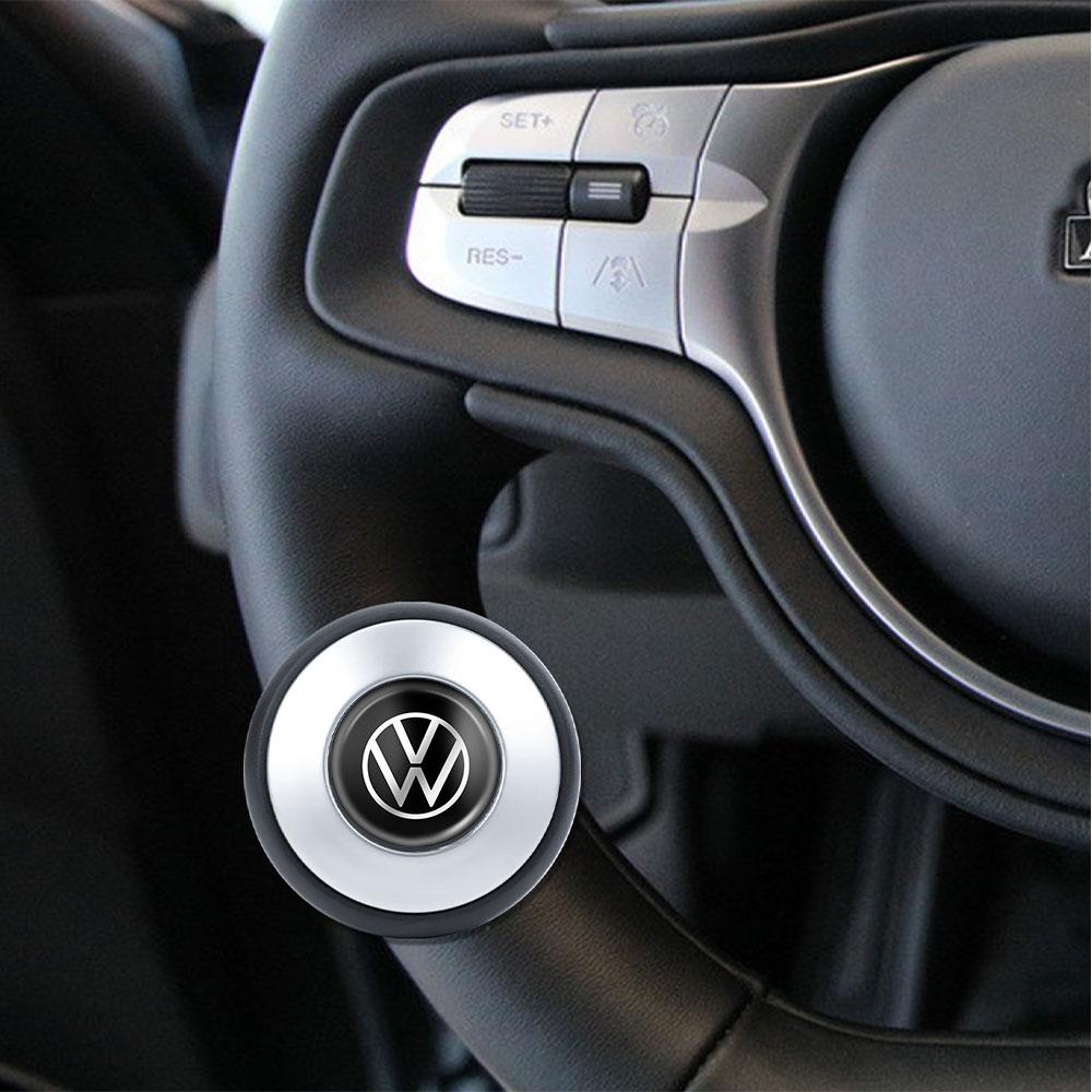 Car Turning Steering Wheel Booster Spinner 360 Degree Rotation Knob Handle Booster Ball Center Cover For VW GTI Car Accessories zk4
