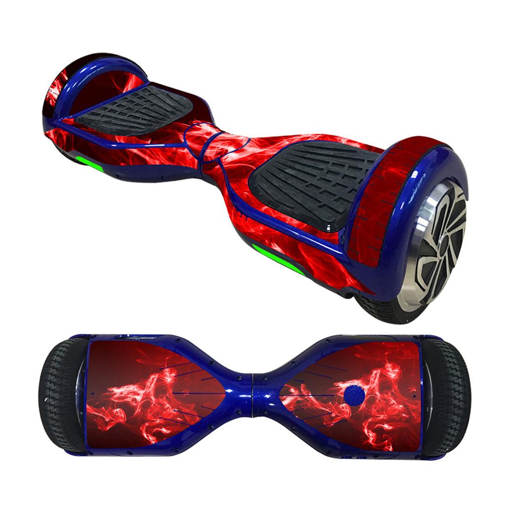 Adesivos Hover para Pele de Patinete, Reflexão Noturna de 6,5 Polegadas para Autoequilíbrio, Capa de PVC Resistente a Arranhões
