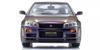Kyosho Original Nissan Skyline R34 Purple Finished Product KS03936P 1/43 GT-R V-Spec (Midnight III)