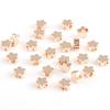 10pcs Copper Beads Charms Cross Heart Star Moon Beads Plated Crafts Color Retention Beads for Jewelry Making Diy Bracelet Necklace