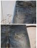 Men's 2024 Trendy Ripped Denim Shorts - Street Style Casual Five-Point Pants