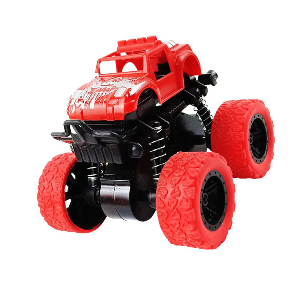 Offroad Car Toy Dual Inertia Simulation Shakeproof Offroad Vehicle Model for Children Kids Red