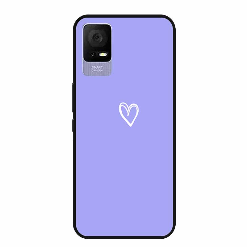For TCL Ion V Case IonX Painted Cat Soft TPU Black Silicone Phone Cases for TCL Ion X Cover Fundas IonV Coques for TCLIonX Bags