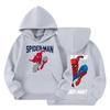 Kids Loose Fit Long Sleeve -Lined Pullover Hoodie with Graphic Print