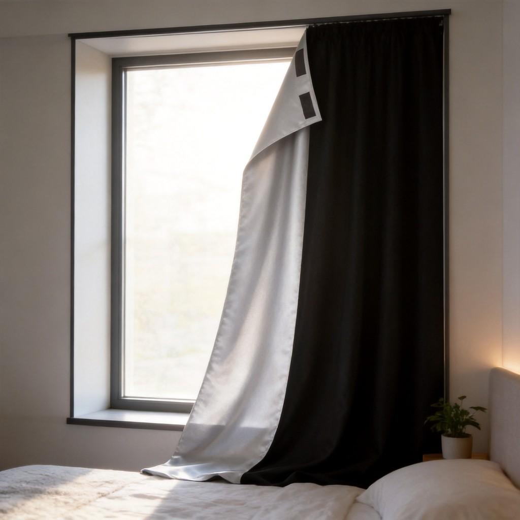 Present With Full Blackout 420d Oxford Fabric For Bedroom Living Room And Office Use