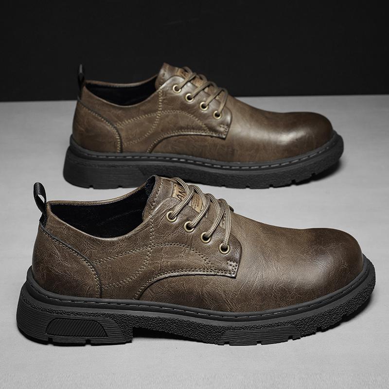 

Мужские остроносые ботинки в британском стиле Мужская обувь из натуральной кожи Мужская обувь для вечеринок Мужские туфли-оксфорды Туфли дерби Мужские броги 46 хаки