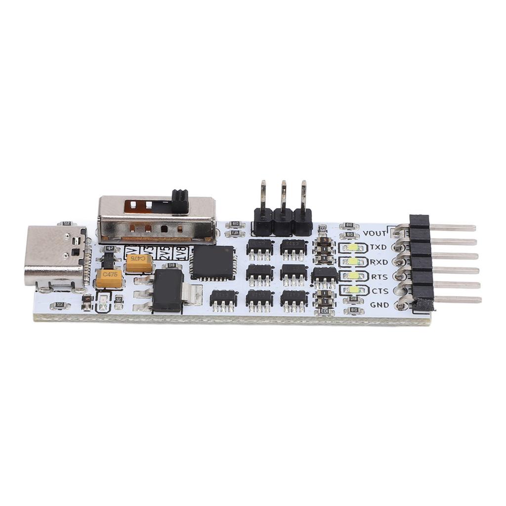 Typ-C-USB-zu-TTL-Modul RTS CTS DTR DSR DCT Mikrocontroller-Download-Konverter-Adapter mit Draht