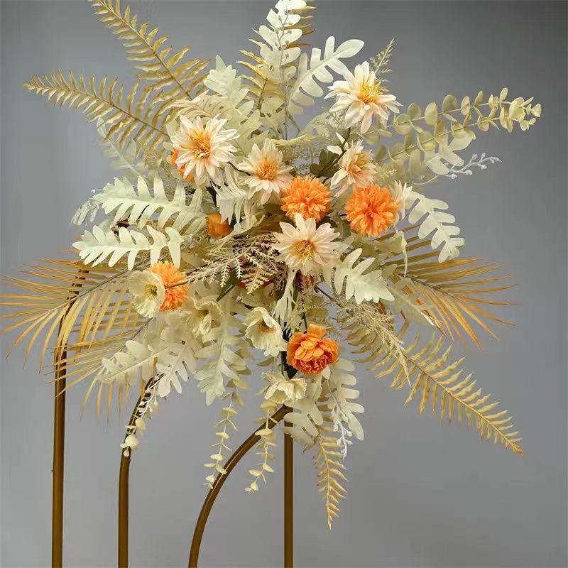 Artificial Floral Arrangements for Weddings, Multiple Colors, Road Decoration, and T-Stage Floristry