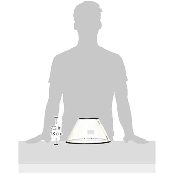 Collier - KVP - Saf-T-Clear - Transparent - Confortable - Réglable