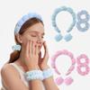Hair Band Wash Face Shower Cloud Sponge Hair Band Makeup Removal Band Hair Bubble Soft Headband Popular In Europe and America