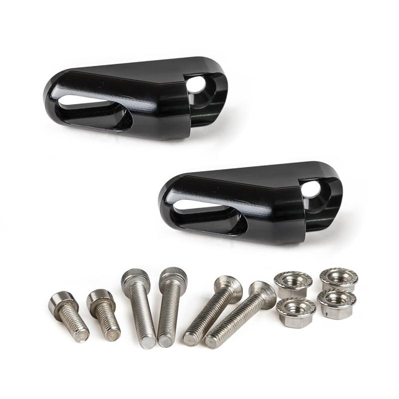 Motorcycle Rearview Mirrors Side Mirror Mounting Adapters for Honda CBR600RR 2009-2016 CBR600F 2011-2015 CBR125R/250R 2011-2014