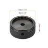 Uxcell Aluminum Potentiometer Knob X Round Shaft Straight Tube Volume Tone Control Knob for Black 1/4" 1.5" Guitar/Bass,