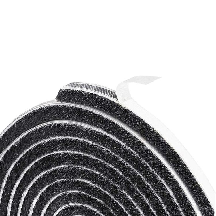 

Adhesive Draft Excluder Weather Stripping Door Seal Strips for Doors and Window Seals Dust Sealing Strips Enduring чорний