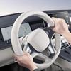 Interior Accessories Car Steering Wheel Cover For BYD Han EV- Anti-slip Sweat-absorbing Perforated Breathable Interior Accessory