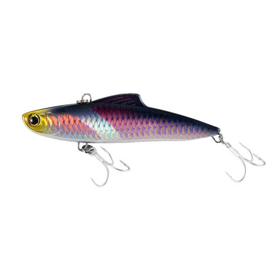 10CM/33G VIB Fishing Lure with Hooks Sinking Reflective 3D Hard Artificial Bait Freshwater Saltwater Trout Bass Walleye Fishing Accessories