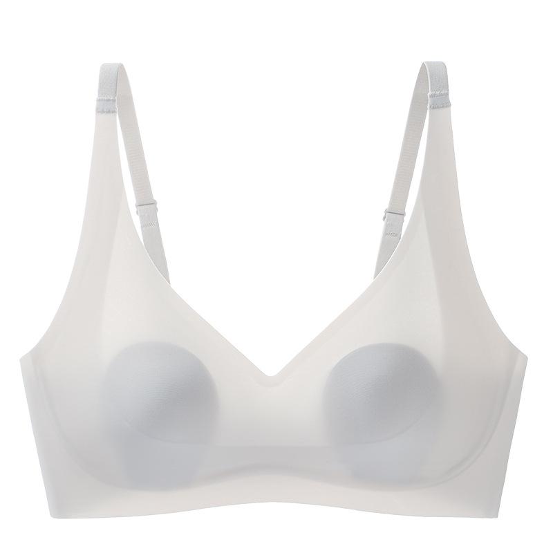 Light, Breathable and Comfortable Underwear, Women's Big Breasts Are Small and Seamless, Invisible Liquid Foundation, and Sub-breasts Are Collected